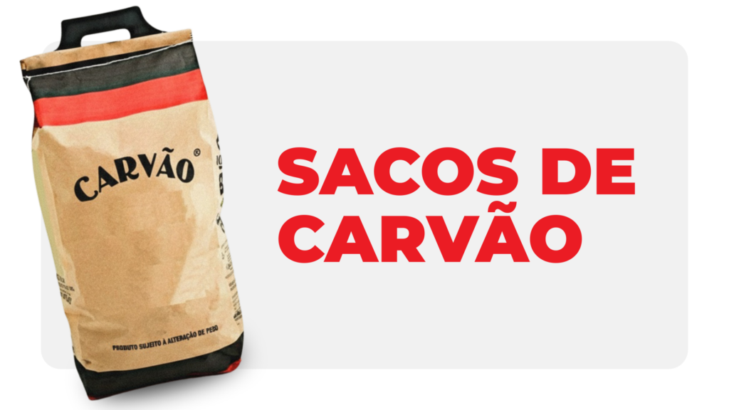 sacos de carvao